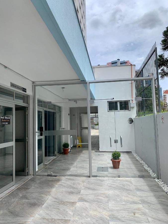 205- Apartamento 1 Quarto Suite, Encantador, Amplo E Decorado, Mobiliario Moderno, Cozinha Completa Com Utensilios , Excelente Vista Da Cidade E Localizacao Privelegiada No Bairro Bigorrilho , Curitiba Dış mekan fotoğraf