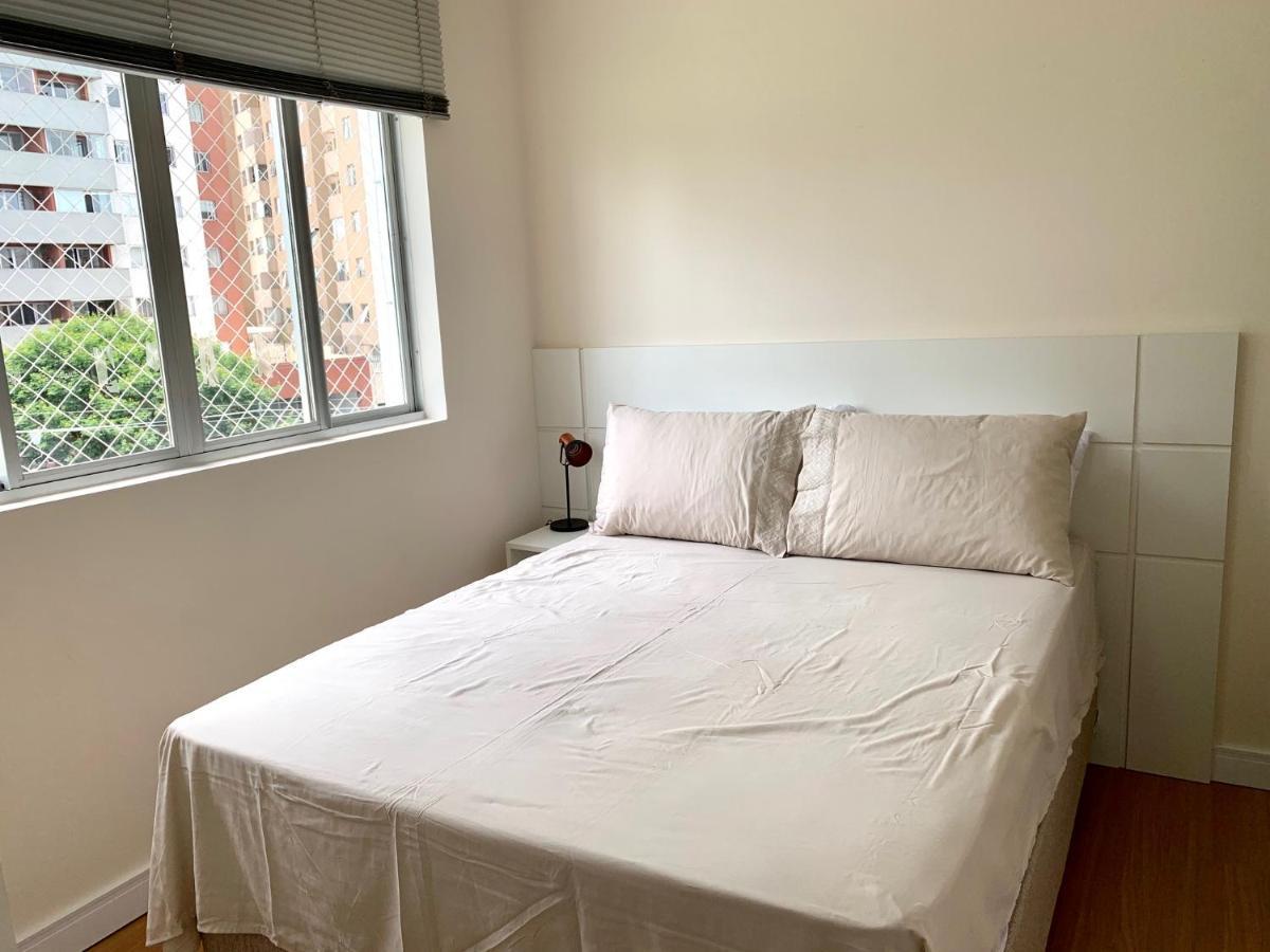 205- Apartamento 1 Quarto Suite, Encantador, Amplo E Decorado, Mobiliario Moderno, Cozinha Completa Com Utensilios , Excelente Vista Da Cidade E Localizacao Privelegiada No Bairro Bigorrilho , Curitiba Dış mekan fotoğraf